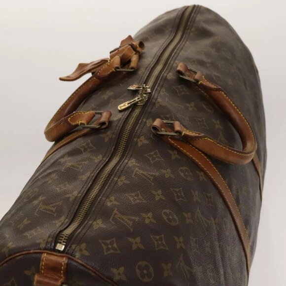 LOUIS VUITTON Monogram Keepall Bandouliere 60 Boston Bag - Picture 5 of 16